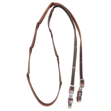 Latigo Blood Twist Knot Barrel Rein